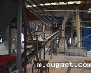 时产12吨玻璃磨粉生产线