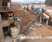 时产90方石灰石碎石生产线