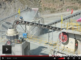  时产200吨碎石生产线现场